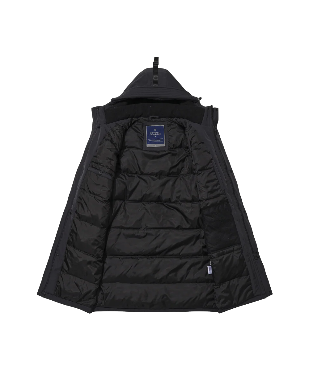 Men's Minimalist Full Length Down Jacket - Image 12