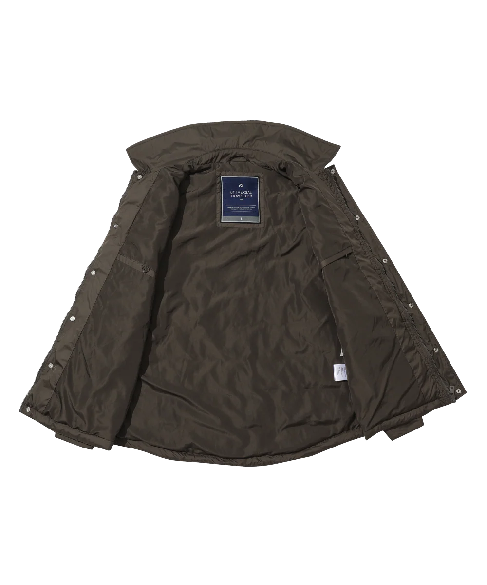 Men's Unique Fusion Shirt Light Down Jacket - Image 10