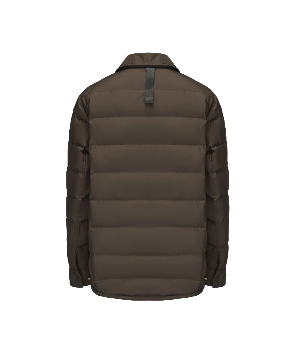 Men's Unique Fusion Shirt Light Down Jacket - Image 8