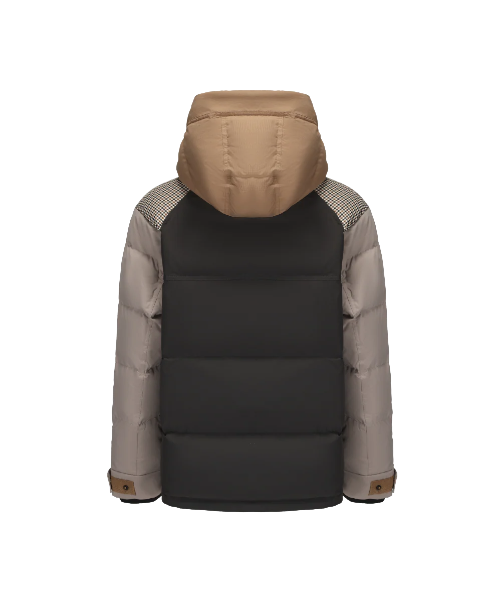 Men's Color Blocking Down Jacket - Image 8