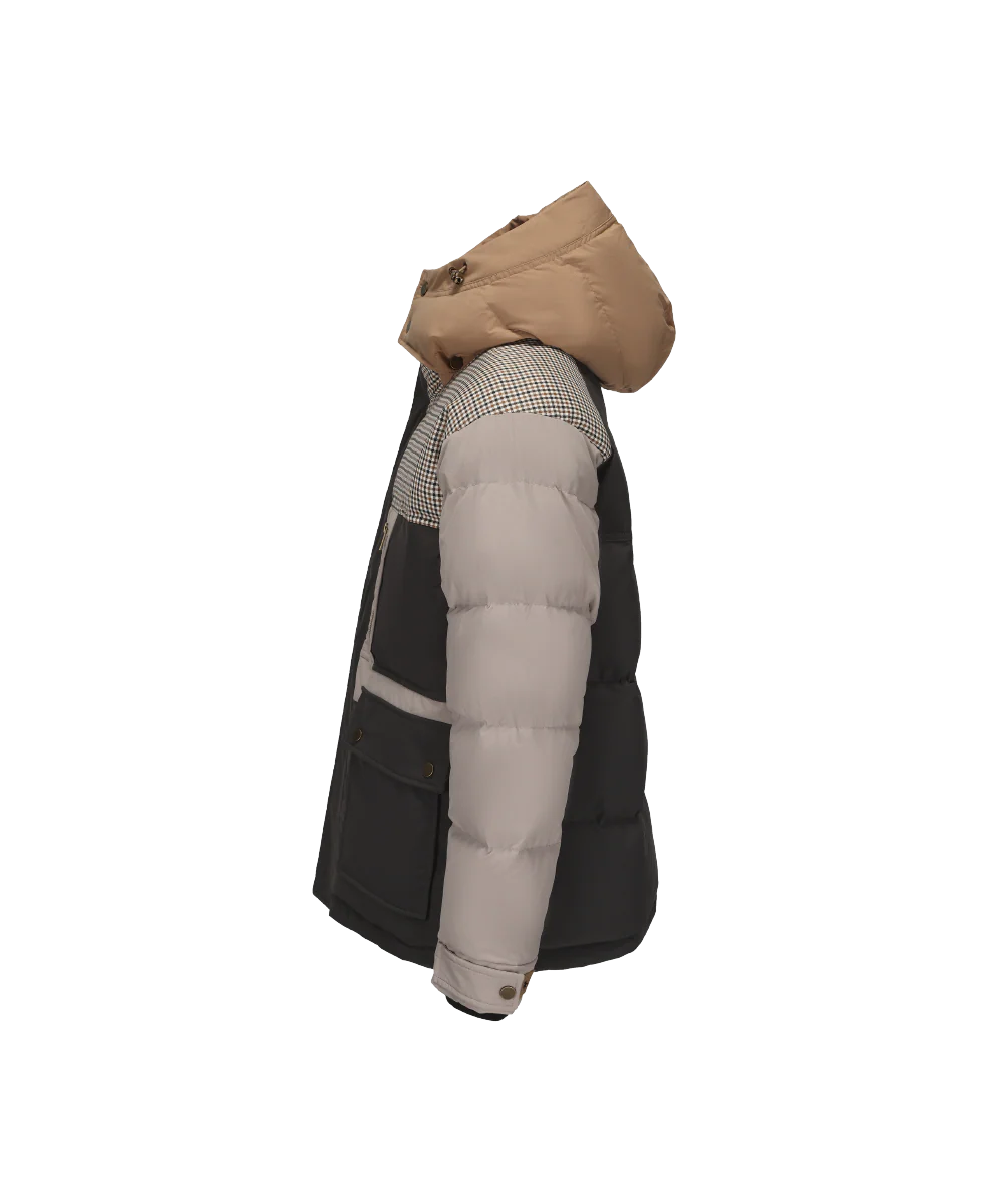 Men's Color Blocking Down Jacket - Image 9