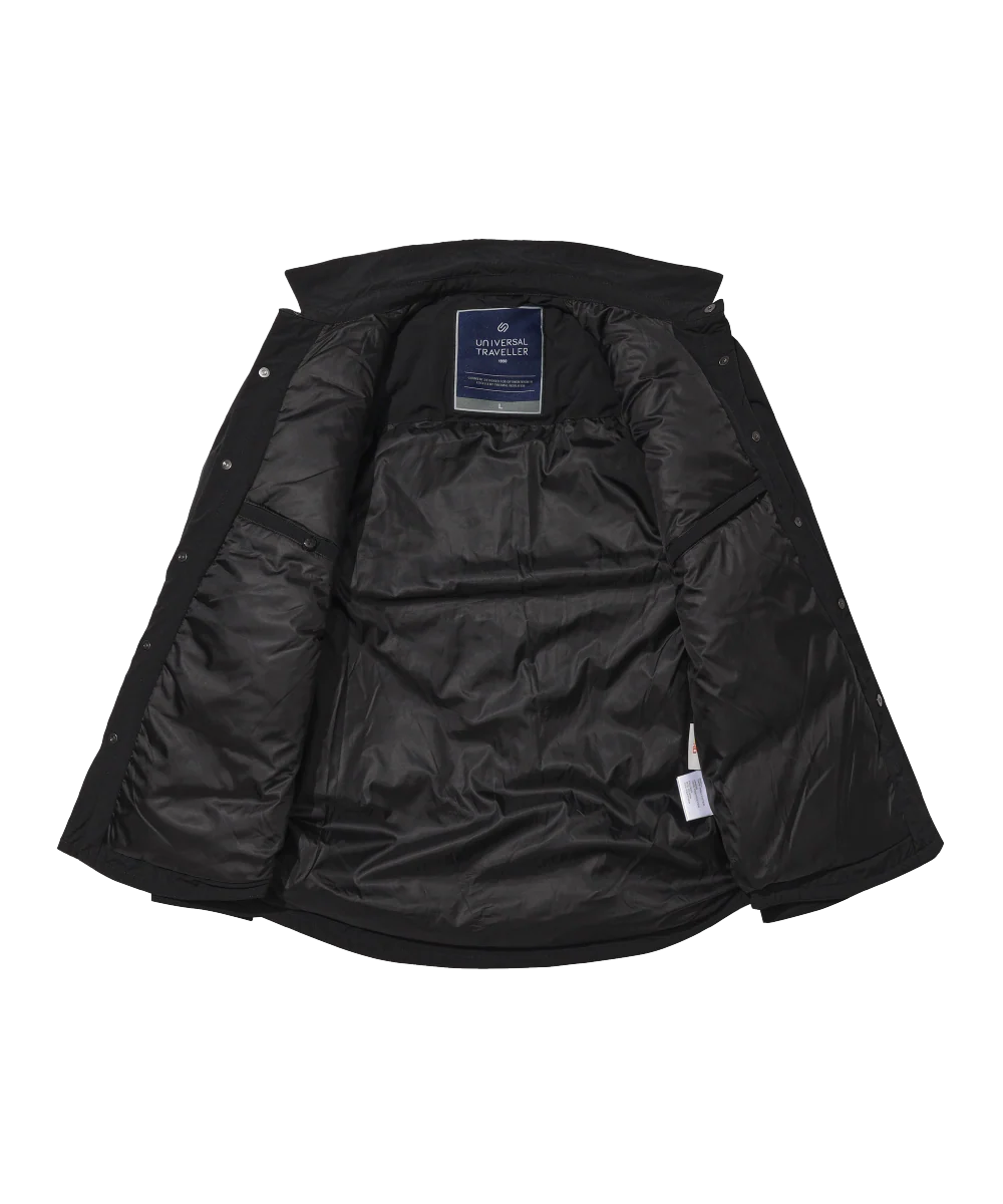 Men's Unique Fusion Shirt Down Jacket - Image 12