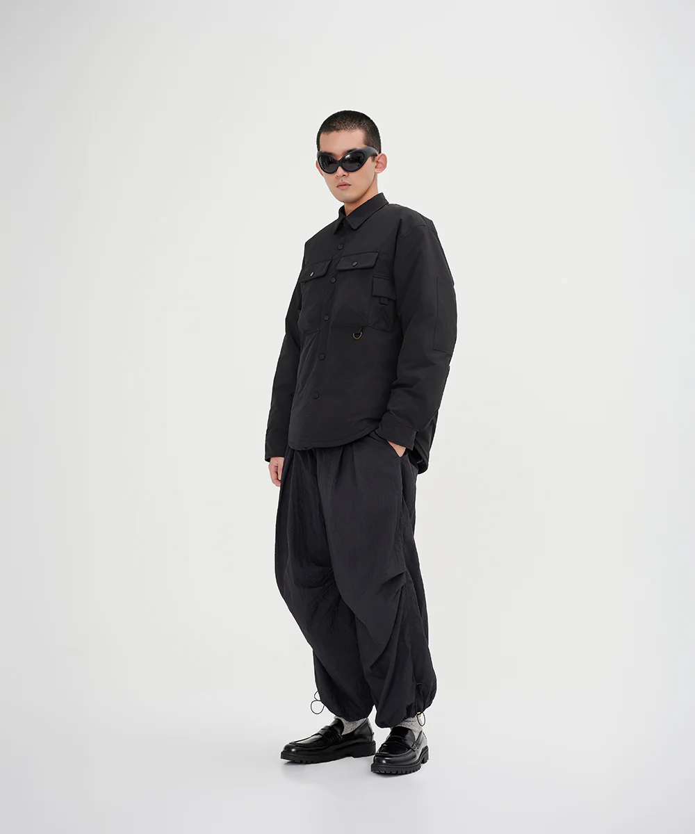 Men's Unique Fusion Shirt Down Jacket - Image 3