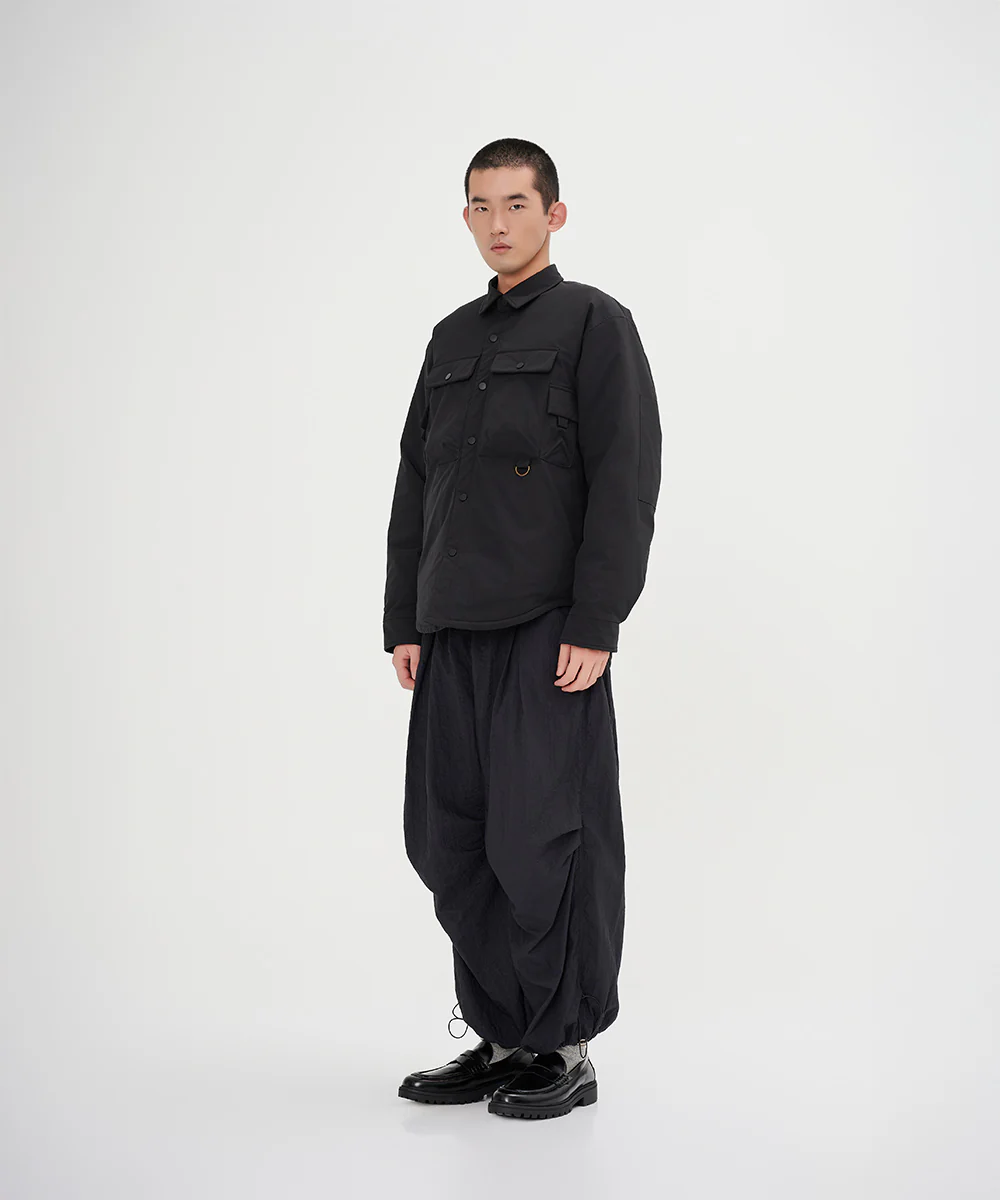 Men's Unique Fusion Shirt Down Jacket - Image 7