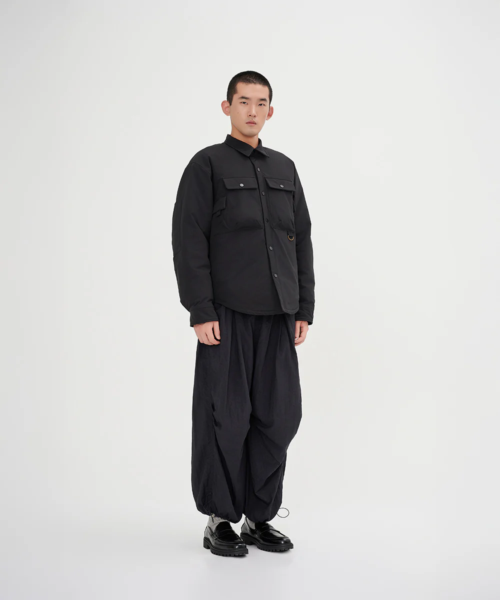 Men's Unique Fusion Shirt Down Jacket - Image 8