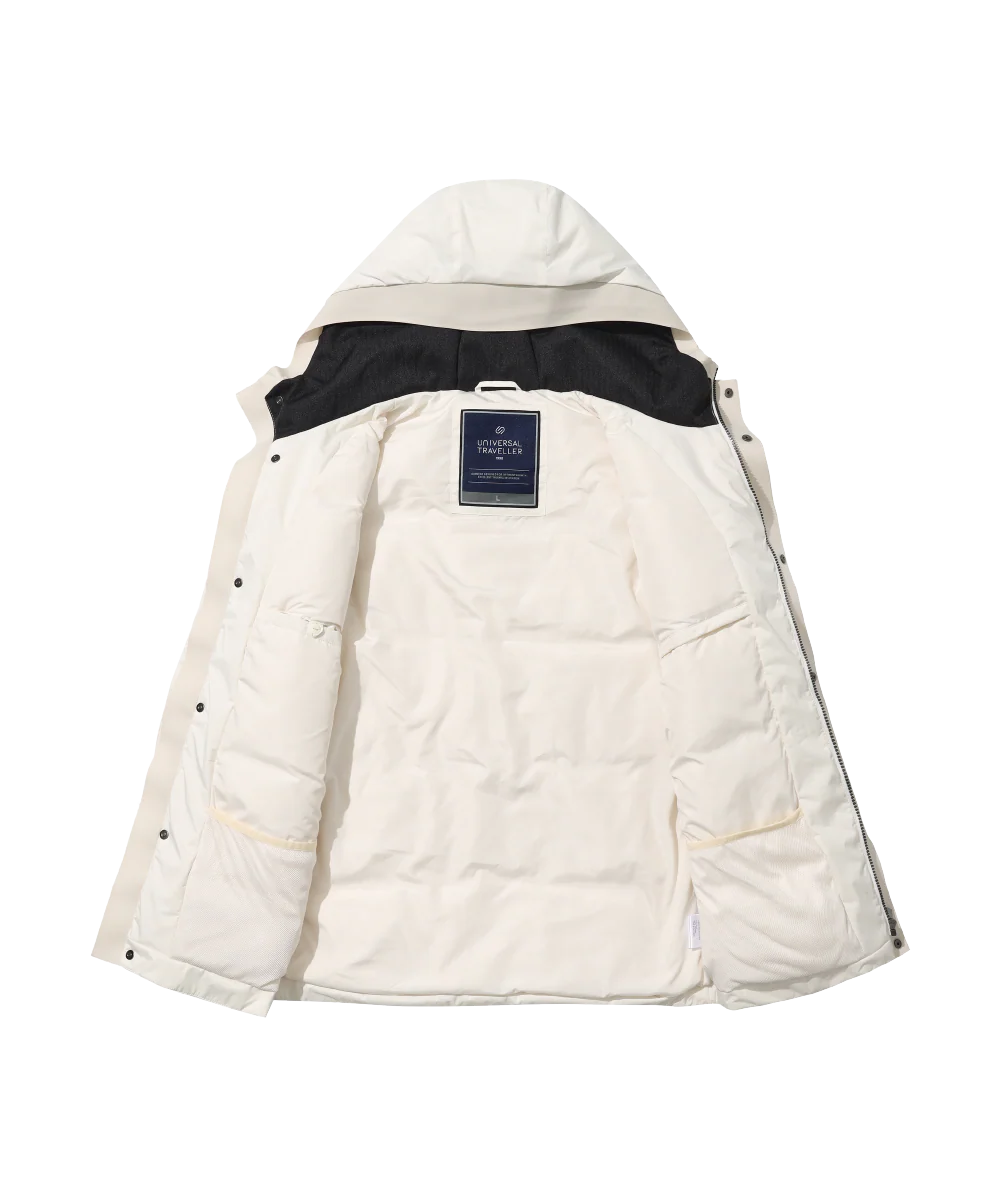 Men's Two Color Combination Down Jacket - Image 15