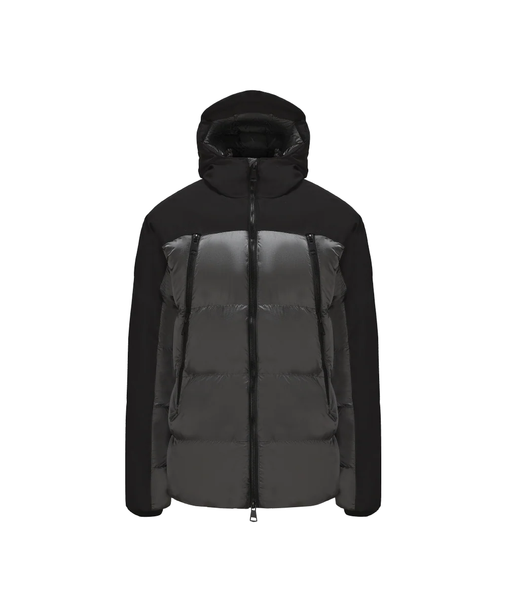 Men's Dual Fabric Padded Jacket