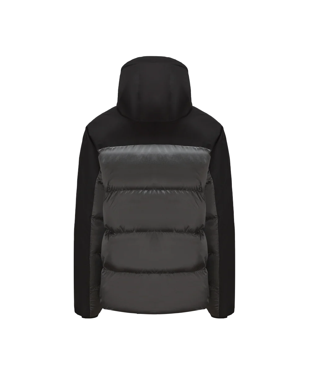 Men's Dual Fabric Padded Jacket - Image 2