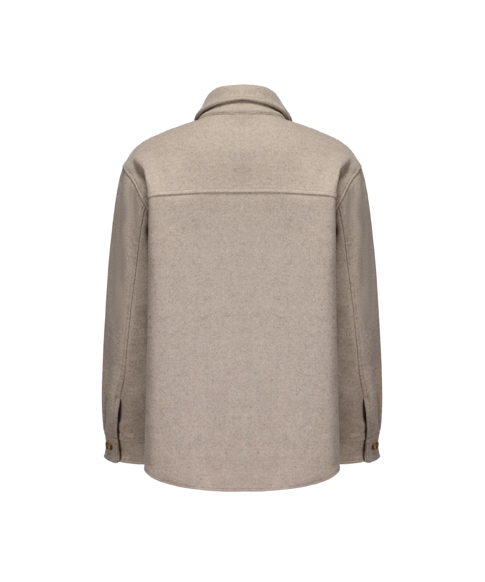 Men's Classic Fleece Shirt Jacket - Image 2