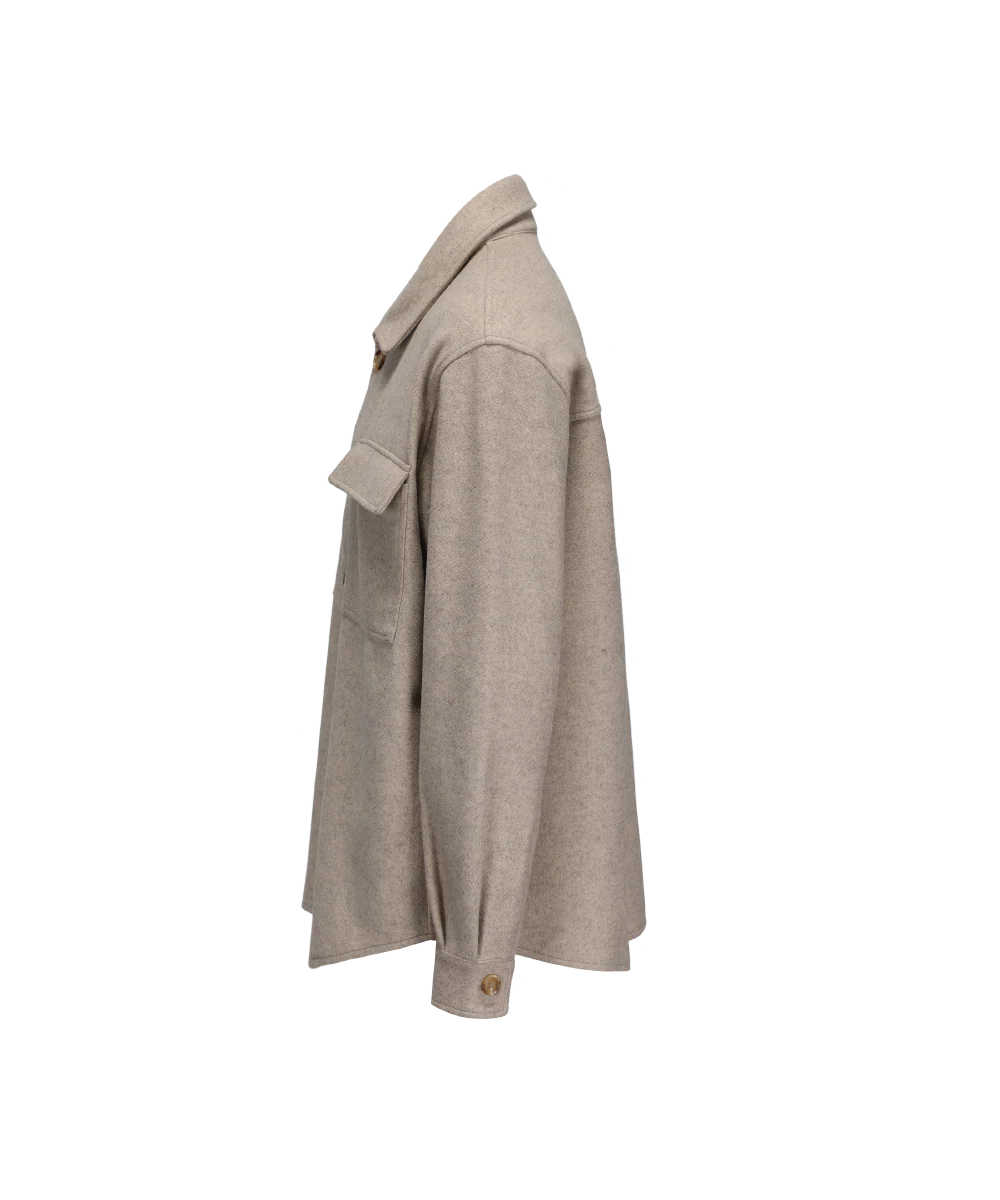 Men's Classic Fleece Shirt Jacket - Image 3
