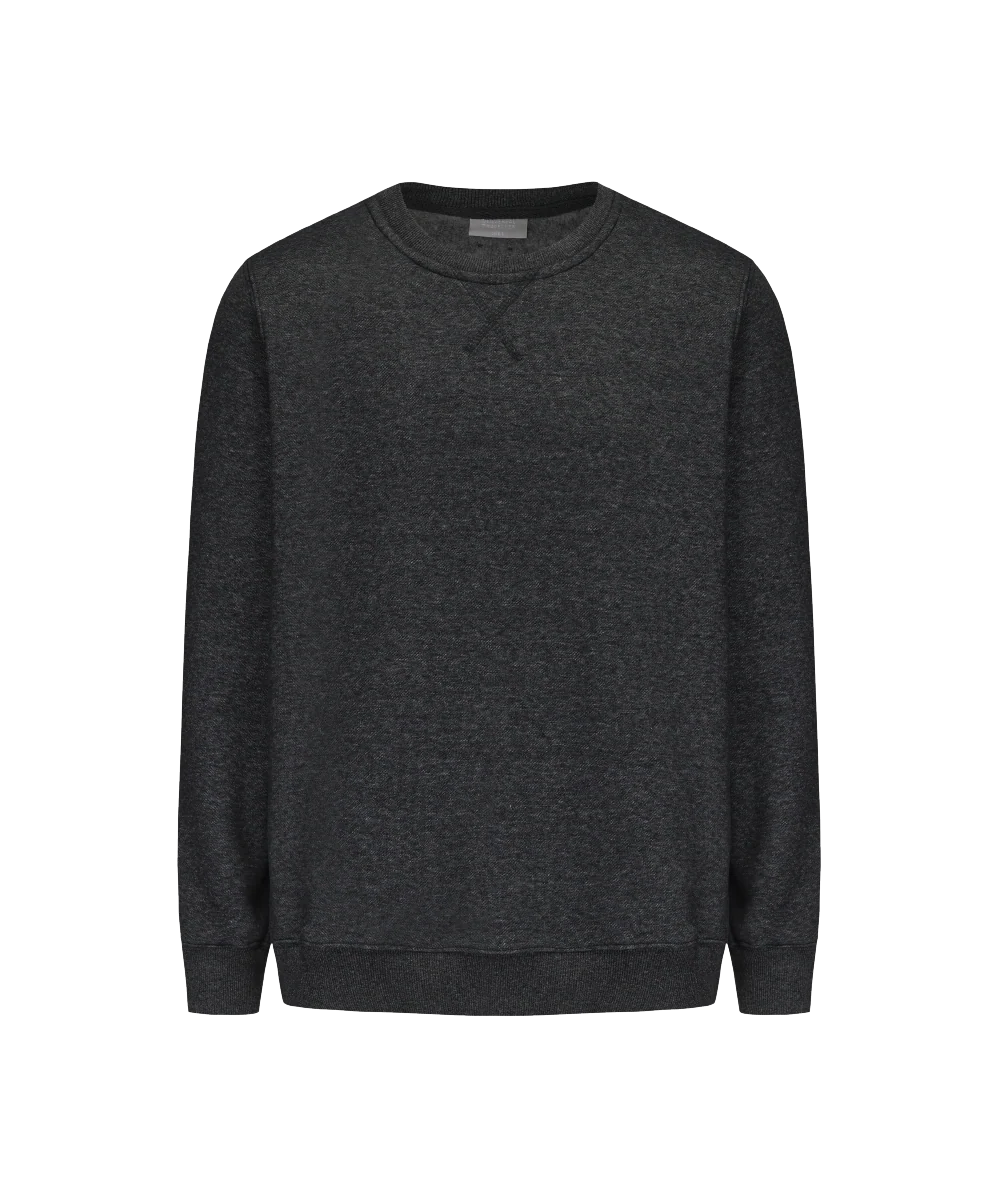 Men's Classic Crew Neck Fleece Pullover