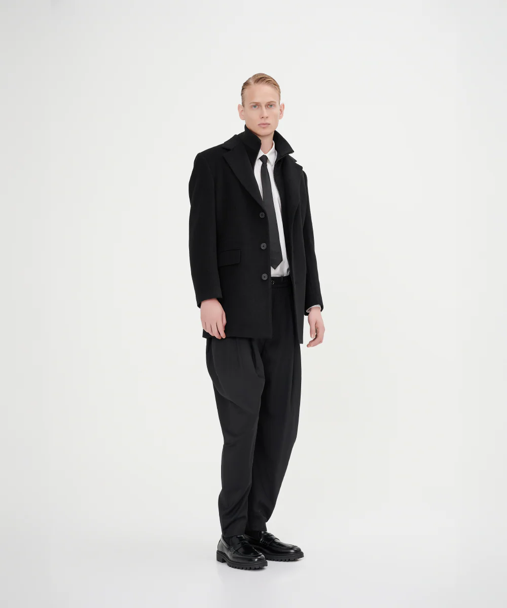 Men's Premium Cashmere Coat - Image 14