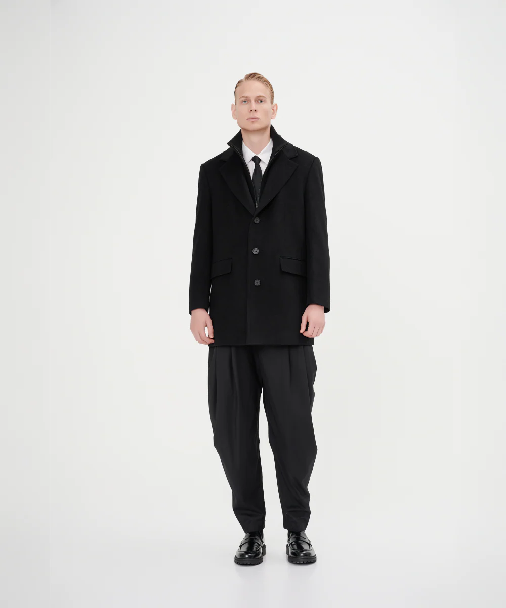 Men's Premium Cashmere Coat - Image 16
