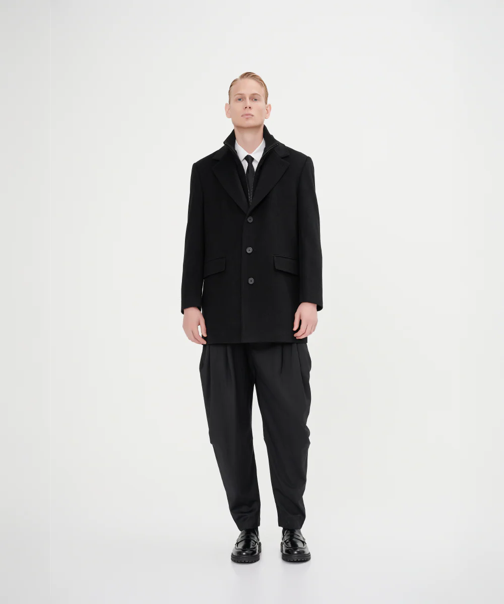 Men's Premium Cashmere Coat - Image 19