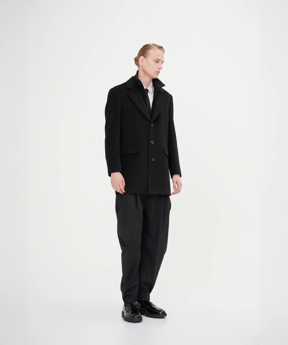 Men's Premium Cashmere Coat - Image 2