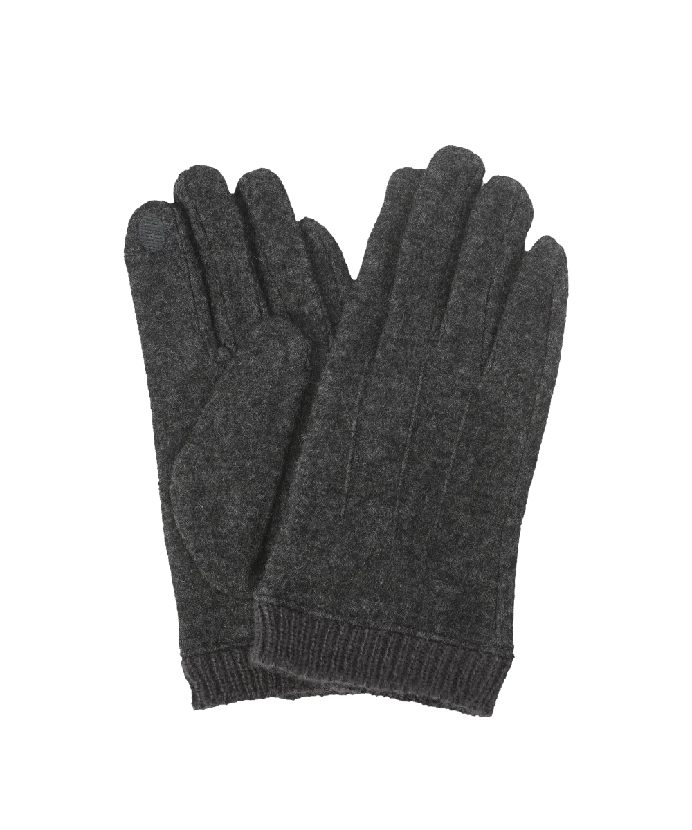 Men's Wool Gloves in Dark Grey GV23141