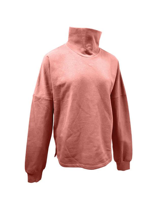 Women’s Mock Neck Fleece Pullover