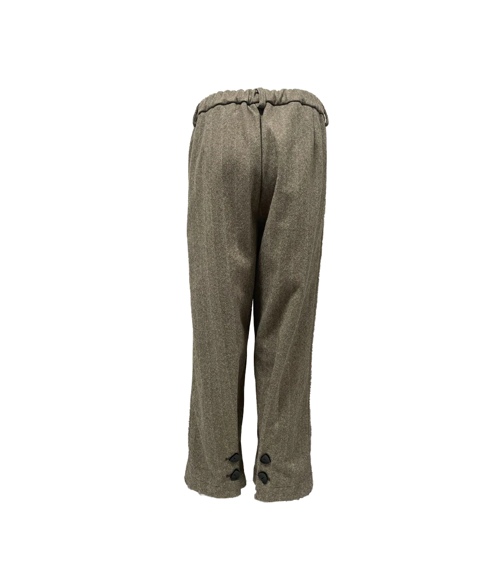 Pleated Straight Leg Pants - FPW23235 - Image 2