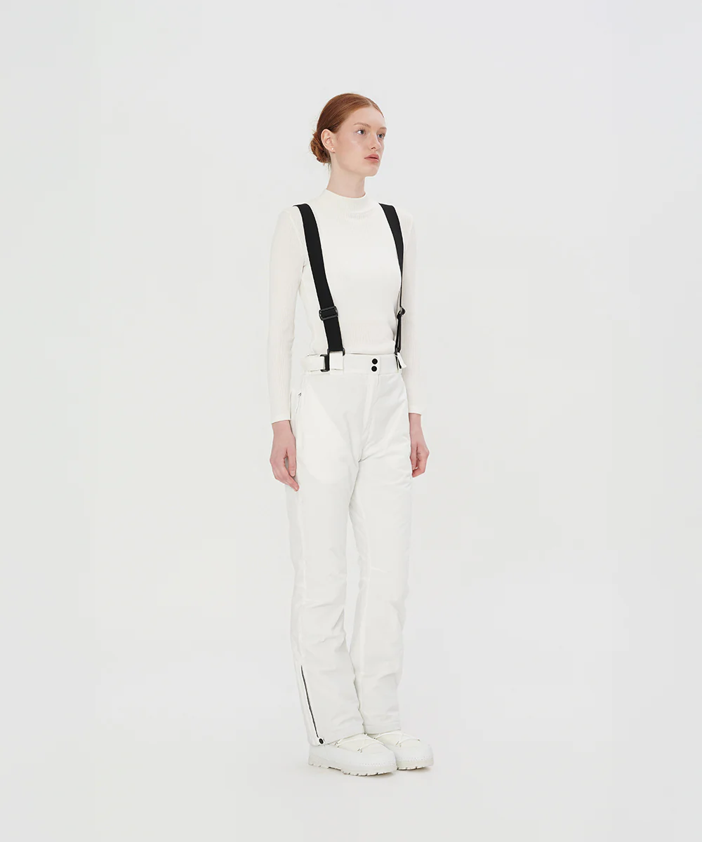 Women Ski Pants With Bib - SIPW 25143 - Image 2