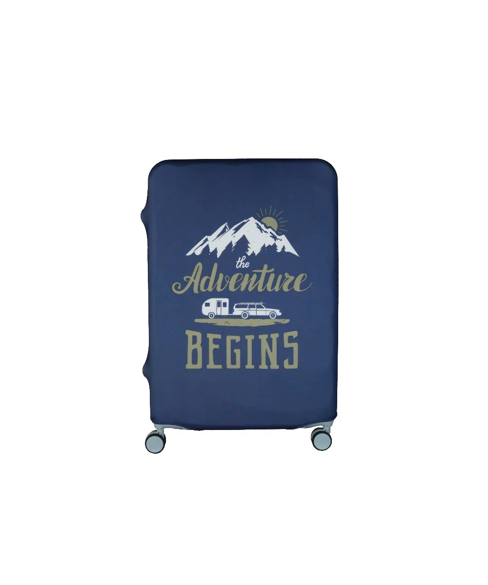 Travel Accessories Print Luggage Cover