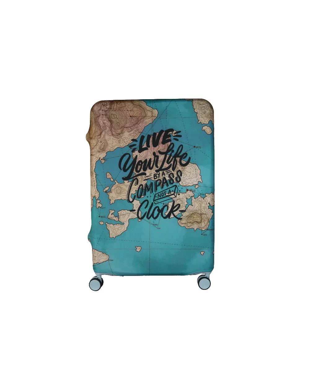 Travel Accessories Print Luggage Cover