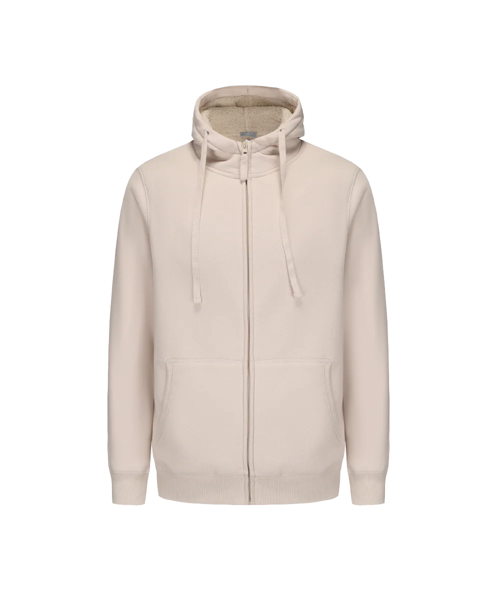 Unisex Snow Fleece Lining Hoodie Jacket FJ 8605 - Image 7