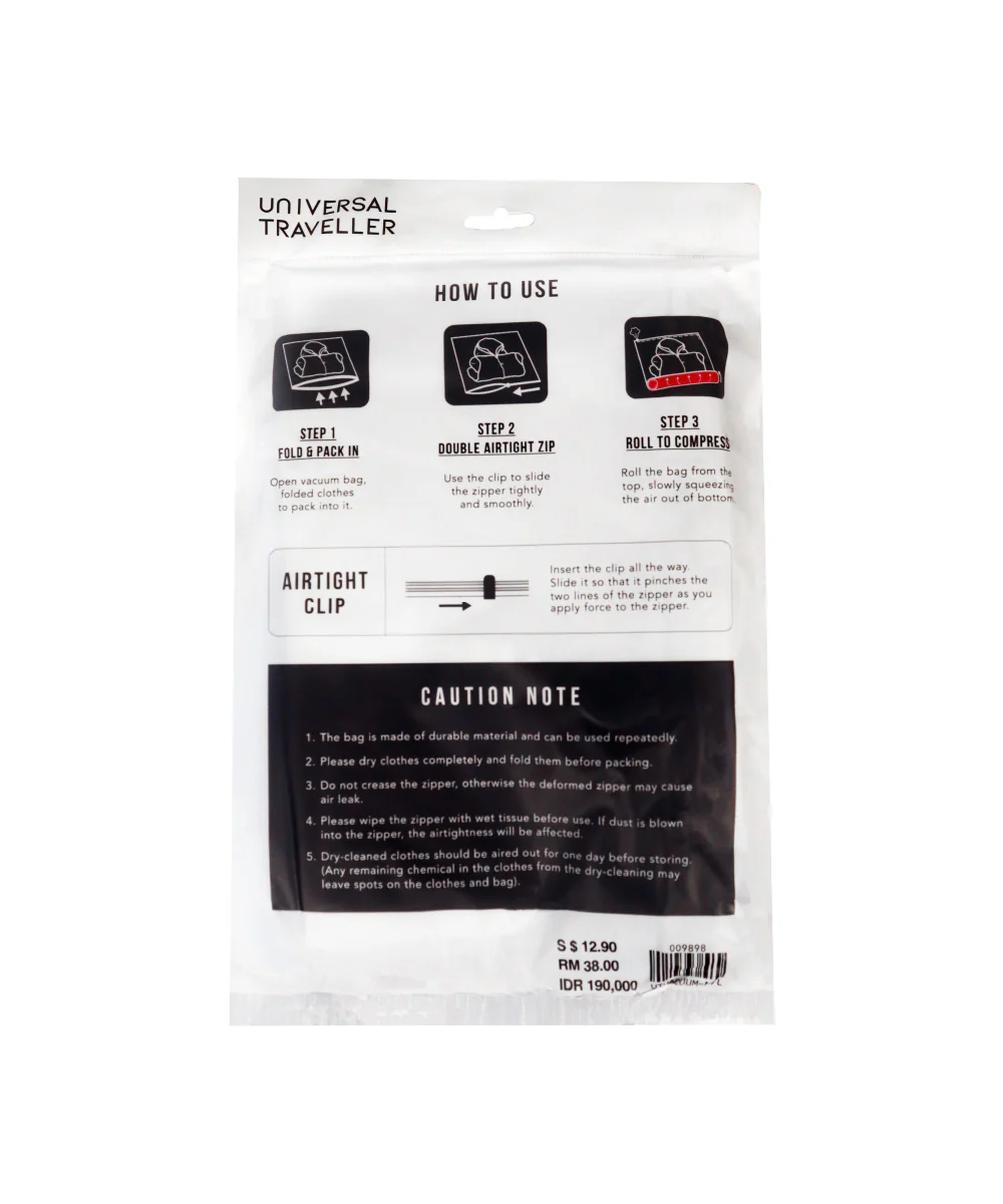 Universal Traveller Luggage Vacuum Bag 2IN1 - Image 2