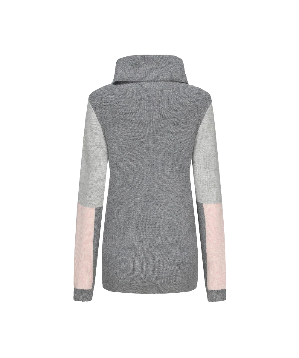 Women's Turtle Neck Knitted Sweater - Image 3
