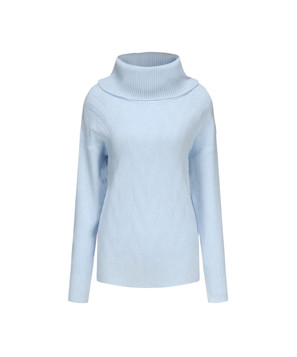 Women's Turtleneck Knitted Sweater