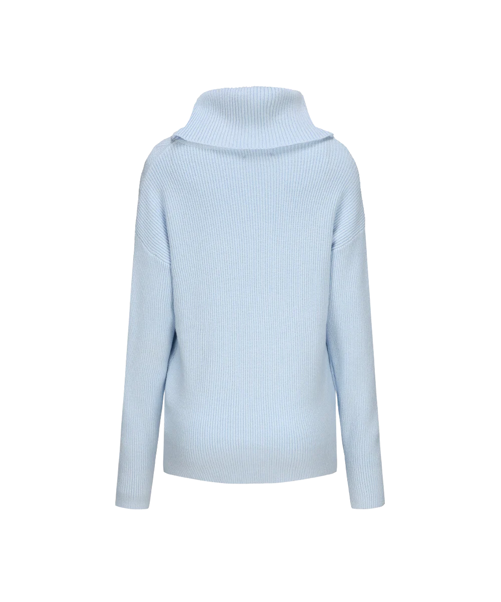Women's Turtleneck Knitted Sweater - Image 2