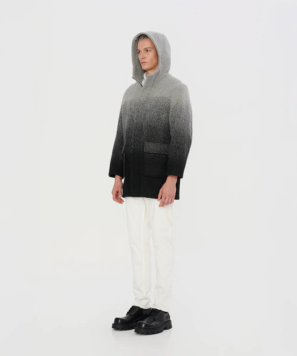 Hooded Winter Coat Men - WC 25206 - Image 3