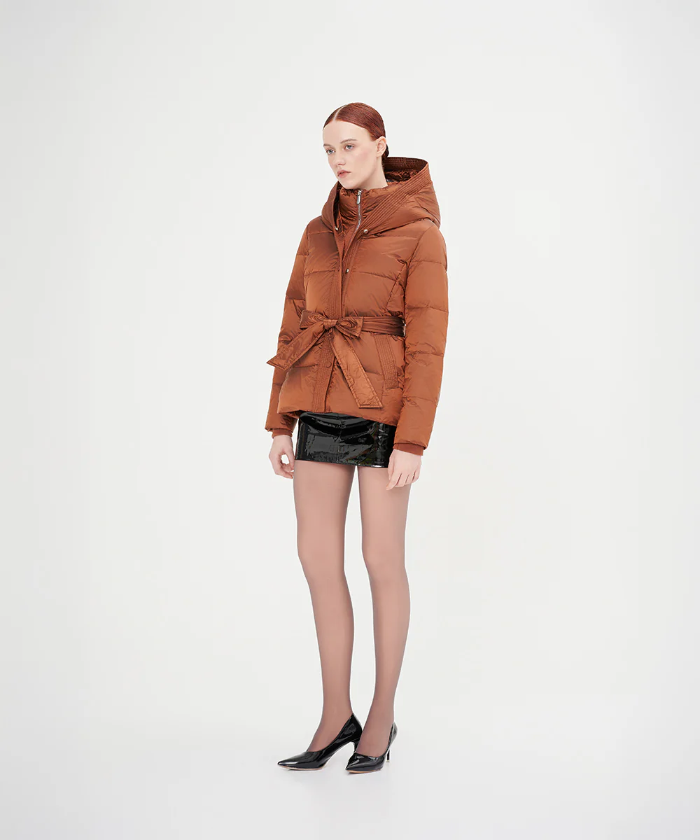 Women's Classic And Chic Short Down Jacket - Image 6