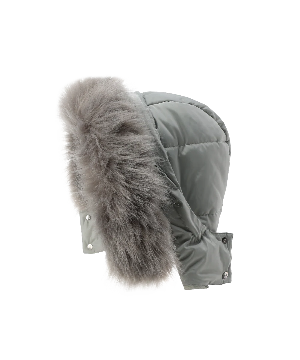 Women's Full Length Down Jacket With Hood - Image 14