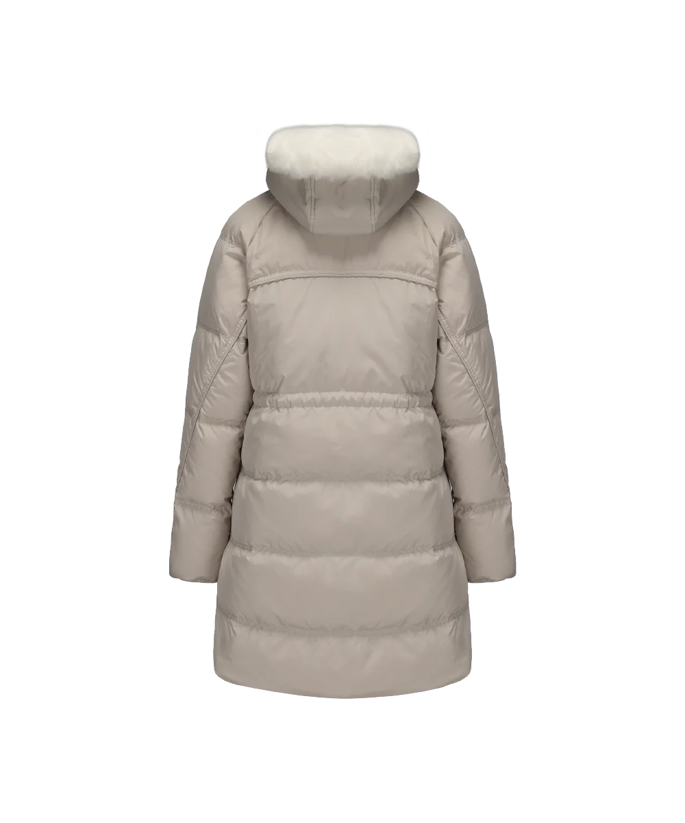 Women's Faux Fur-Trimmed Down Jacket - Image 18
