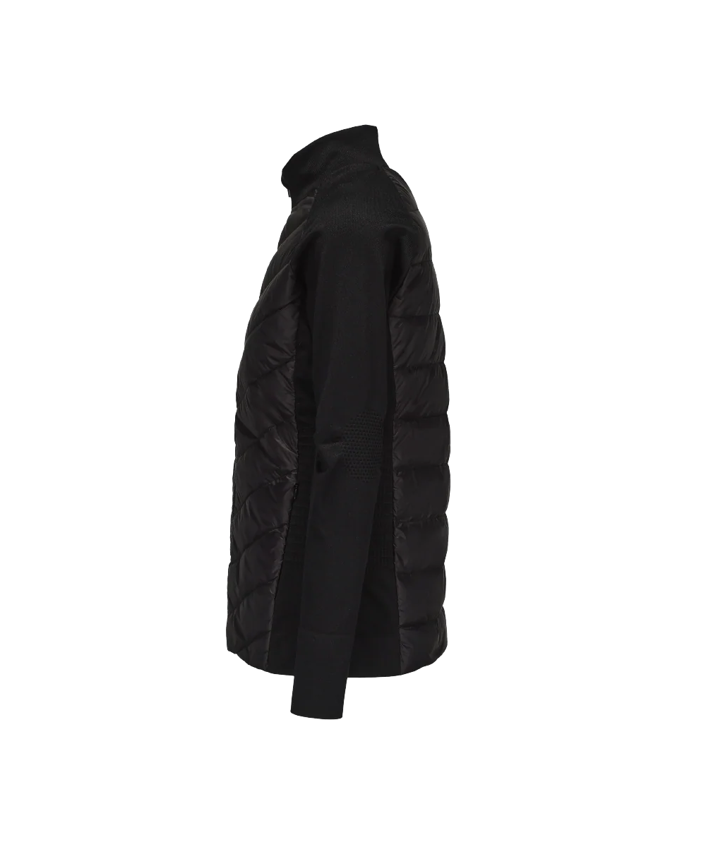 Women's Slim-Fit With Knitted Sleeves Down Jacket - Image 13