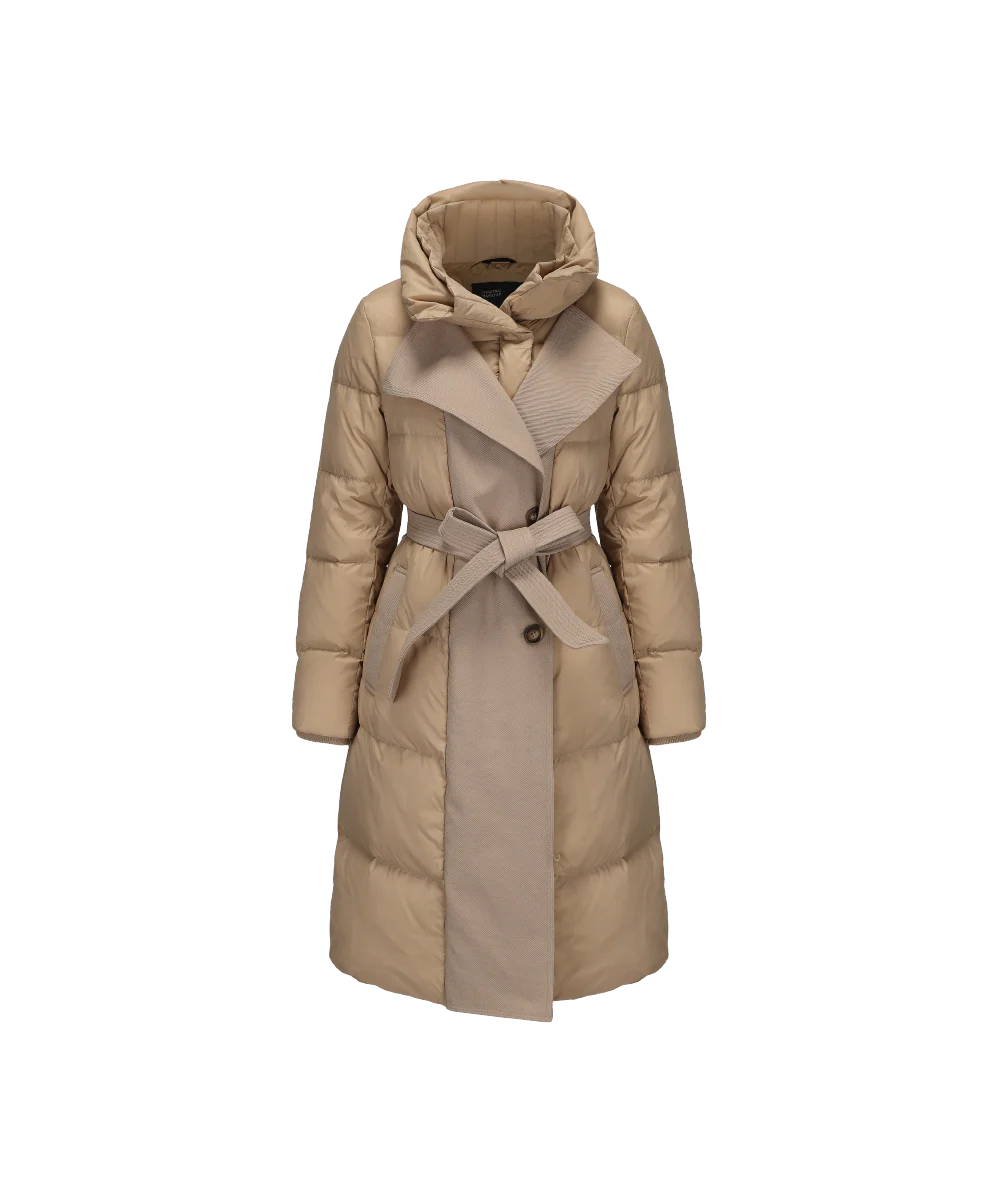 Women's High Collar Goose Down Jacket - Image 13