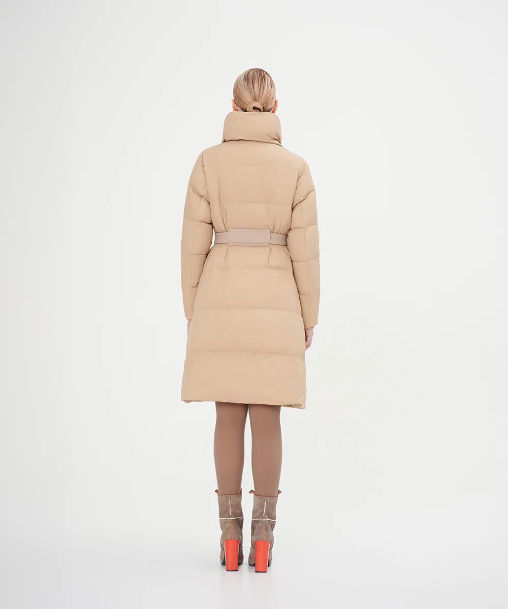 Women's High Collar Goose Down Jacket - Image 8