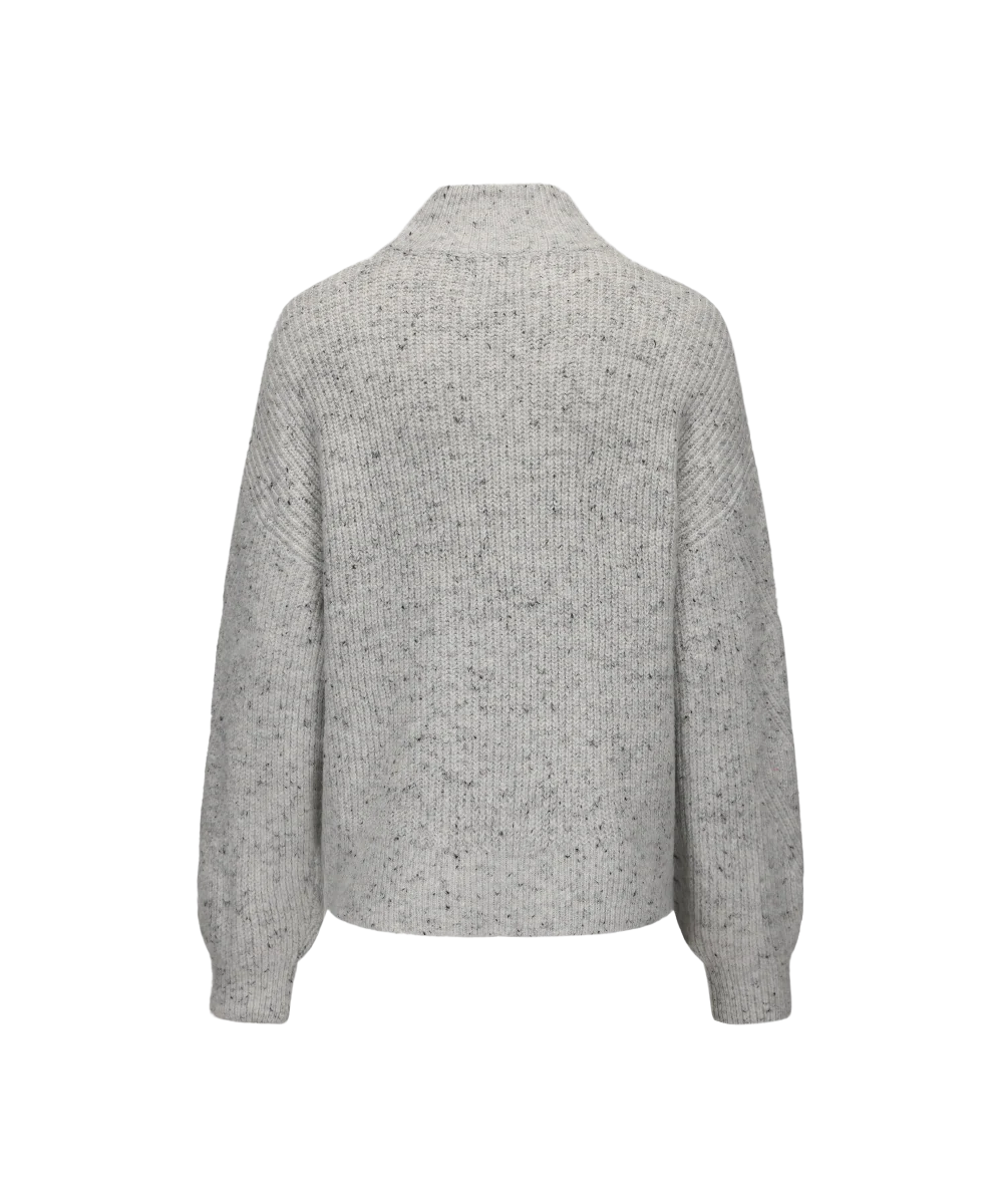 Women's Turtleneck Knitted Sweater - Image 2