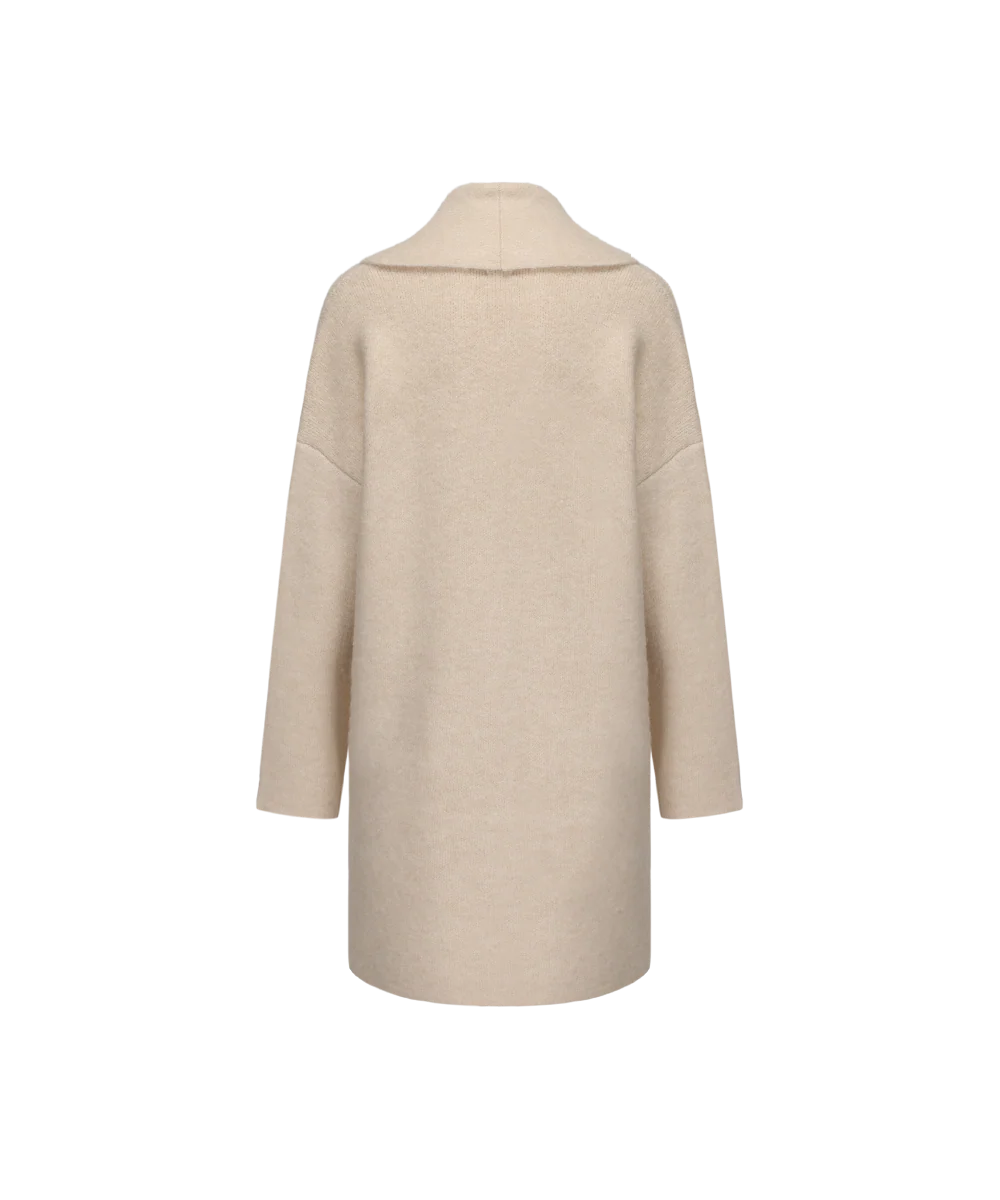 Women's Shawl Collar Knitted Cardigan - Image 2