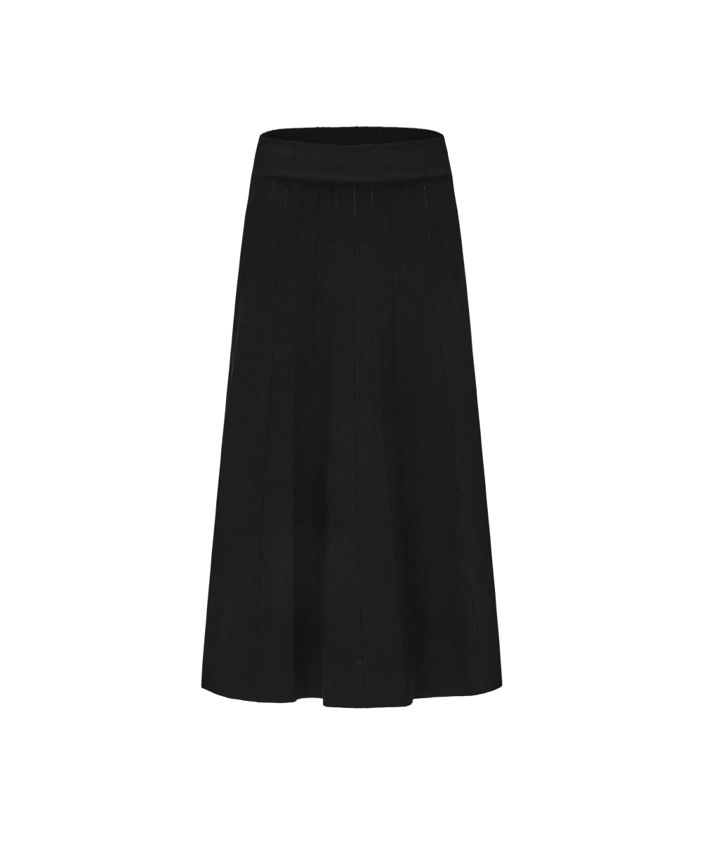 Women's Knitted Flare Skirt