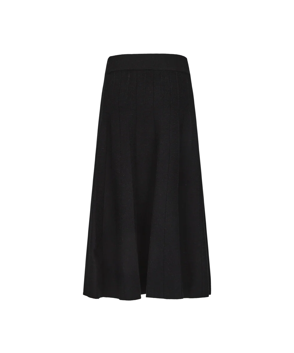 Women's Knitted Flare Skirt - Image 2