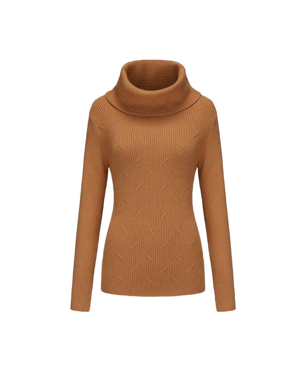 Women's Turtleneck Knitted Sweater
