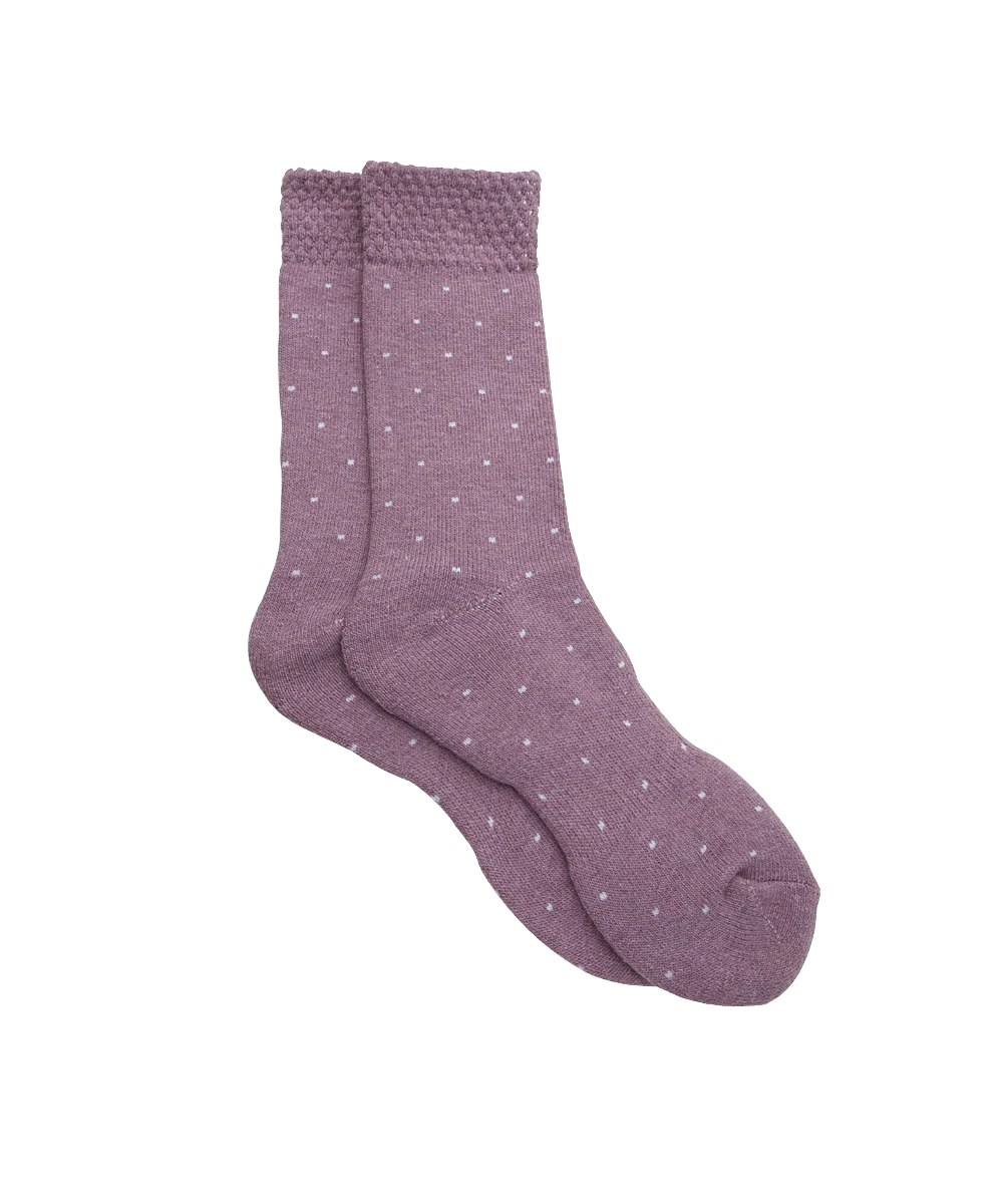 Women Polka Dots Wool Socks SKW8276
