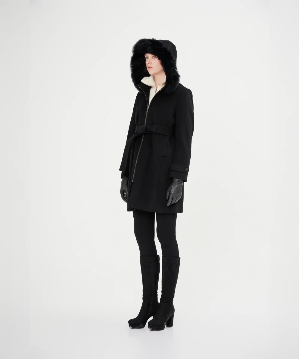 Women's Premium Cashmere Coat - Image 6