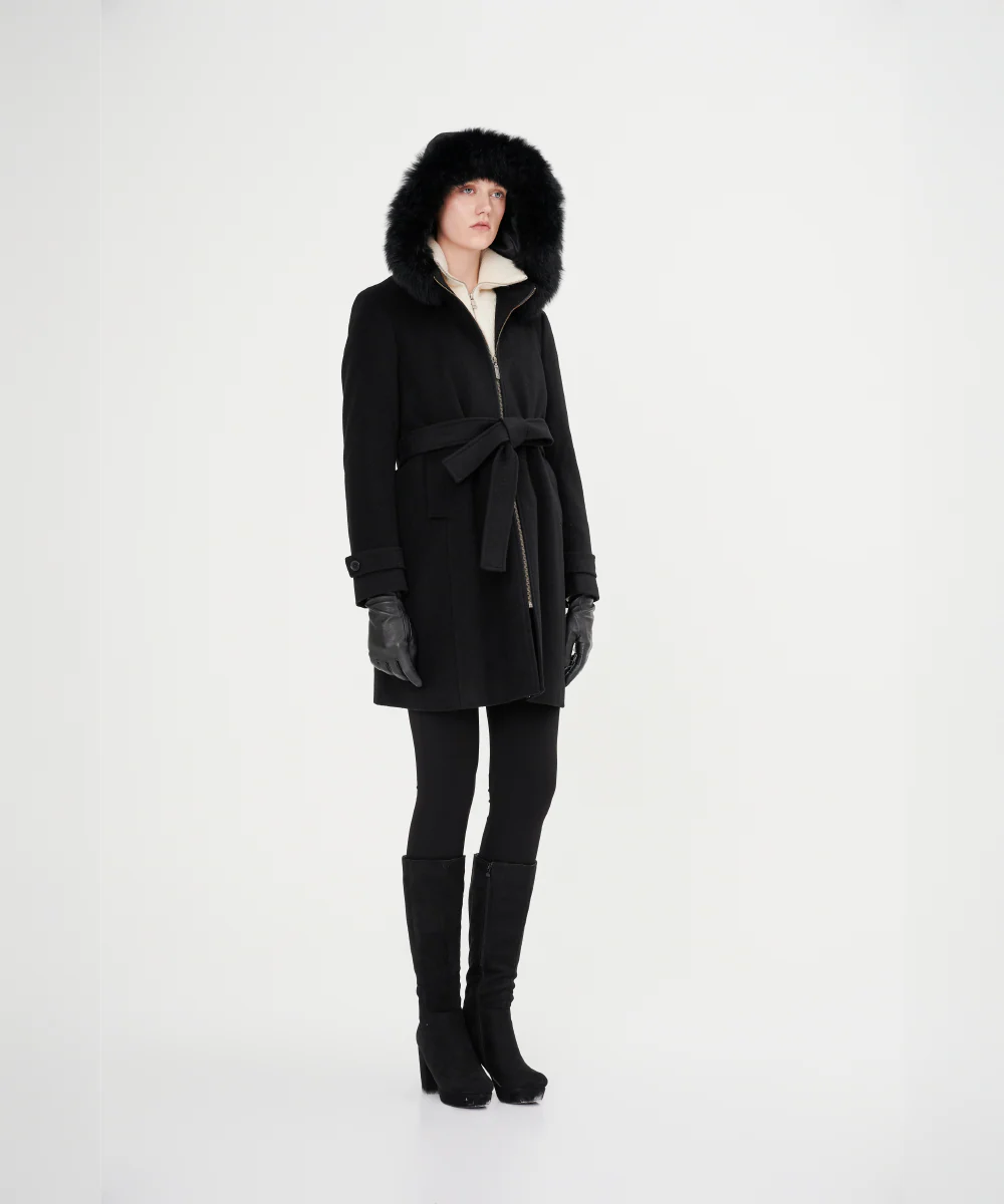 Women's Premium Cashmere Coat - Image 7