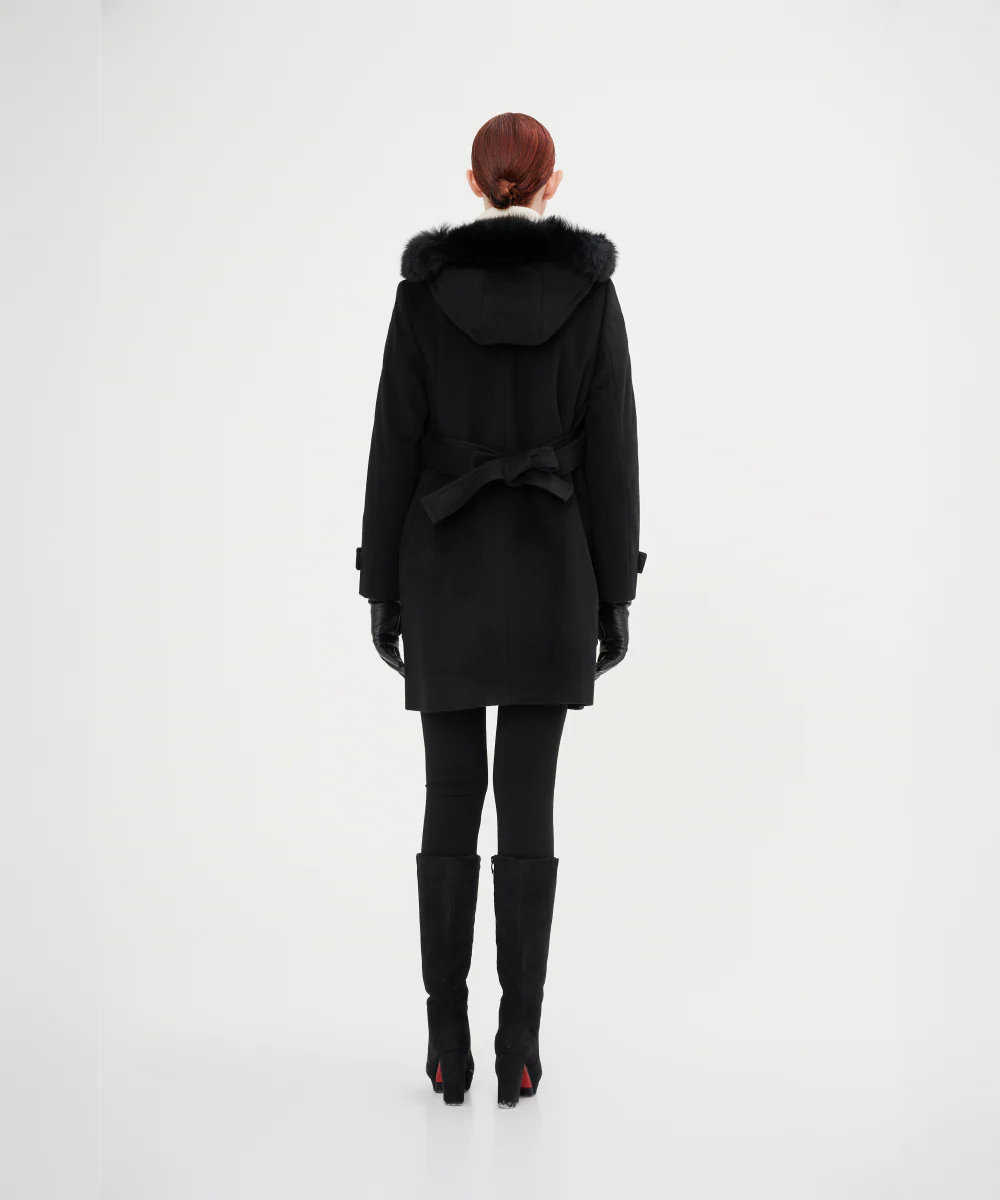 Women's Premium Cashmere Coat - Image 8