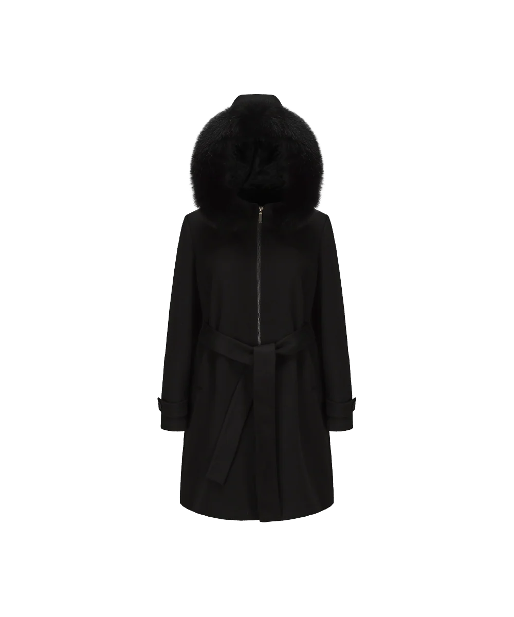 Women's Premium Cashmere Coat - Image 9