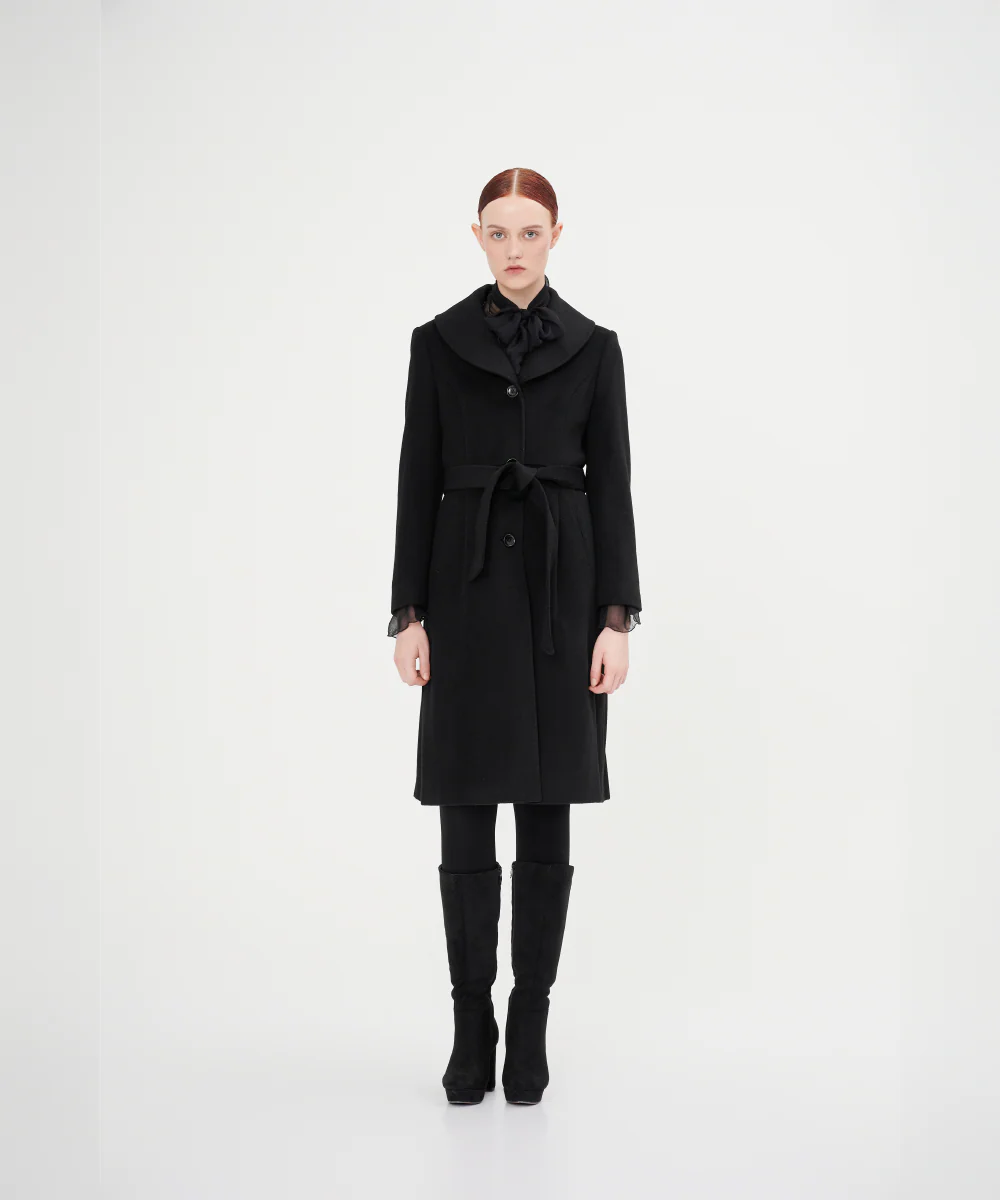 Women's Premium Cashmere Coat - Image 6