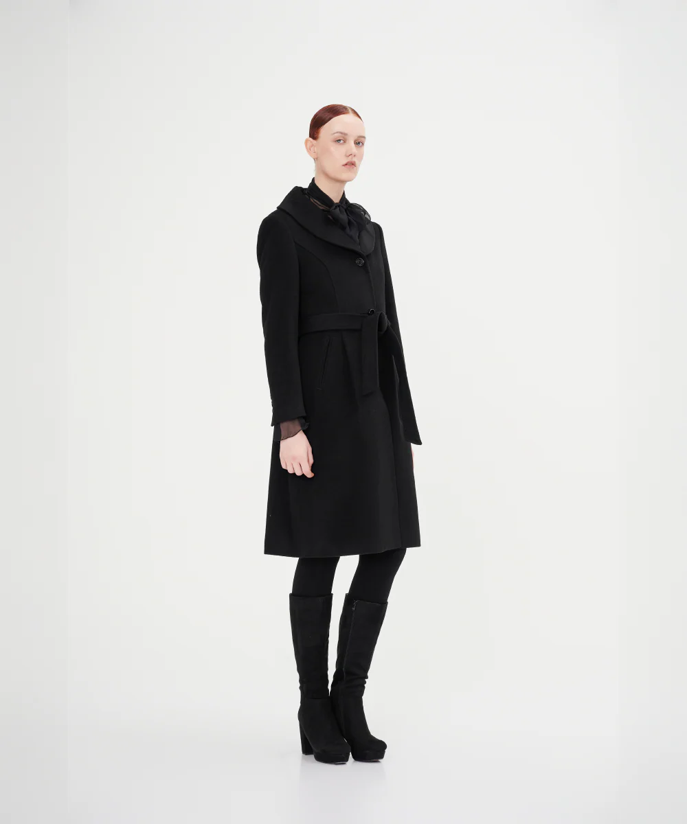 Women's Premium Cashmere Coat - Image 8