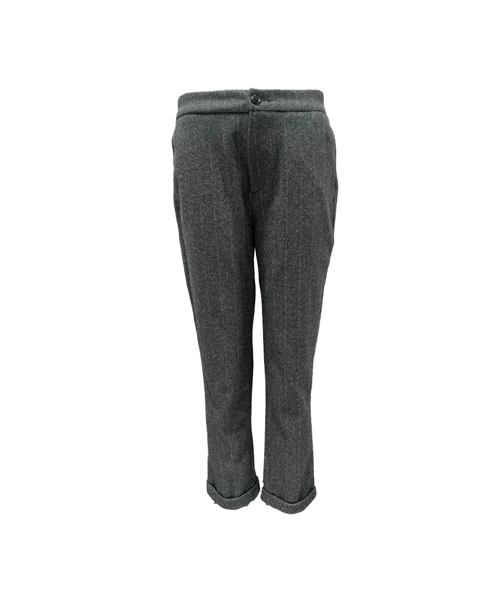 Women's Herringbone Straight-Leg Pants - FPW23234